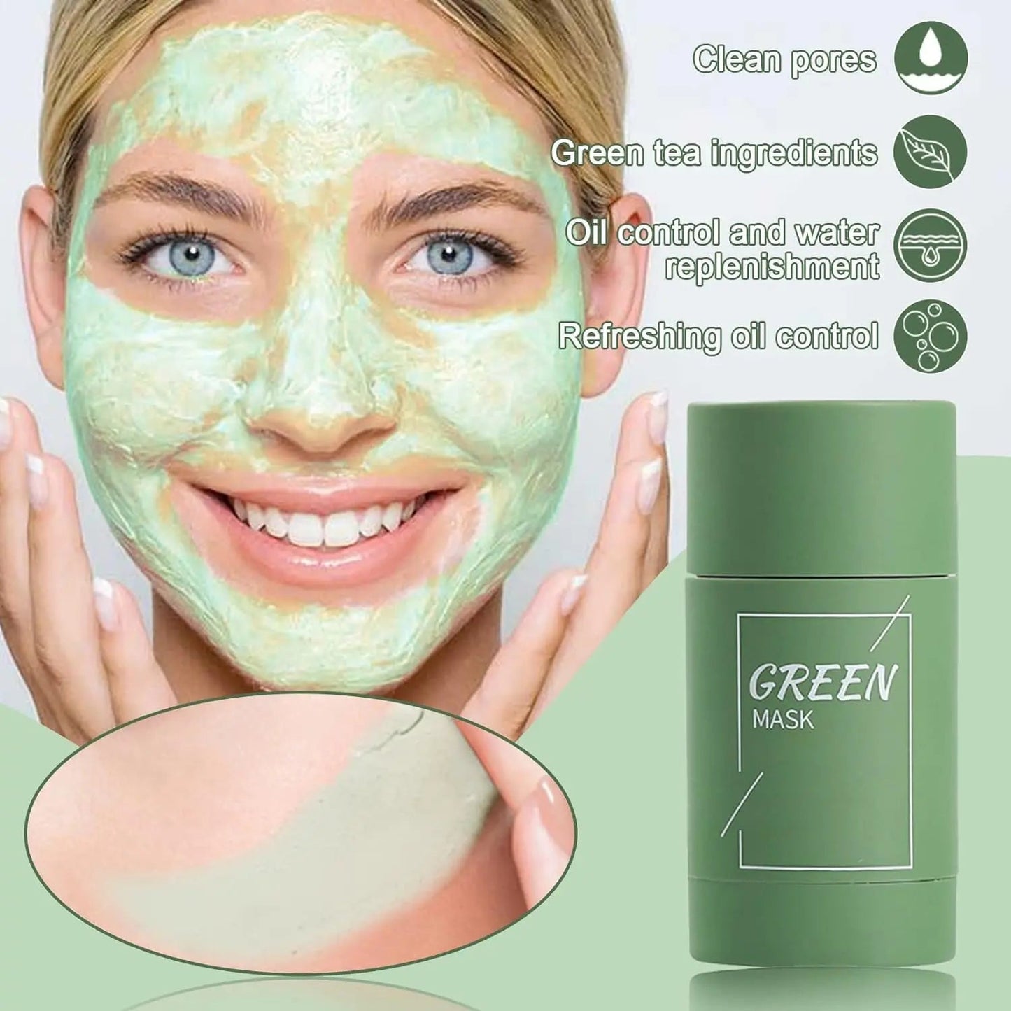 Green Tea Mask Stick Pameza