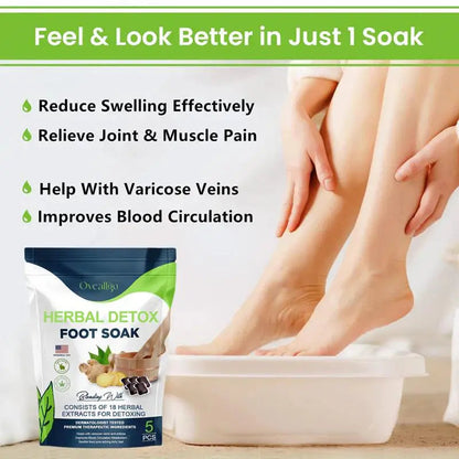 Oveallgo™ Herbal Ultimate Detox Foot Soak Beads Pameza